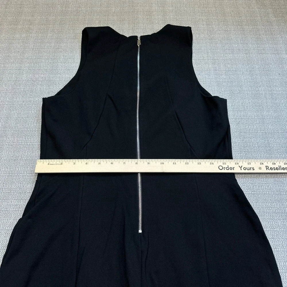 Ralph Lauren LRL Black Sleeveless Sheath Dress Party Cocktail Women Size 12‎ - Picture 9 of 9